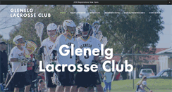 Desktop Screenshot of glenelglacrosse.com.au